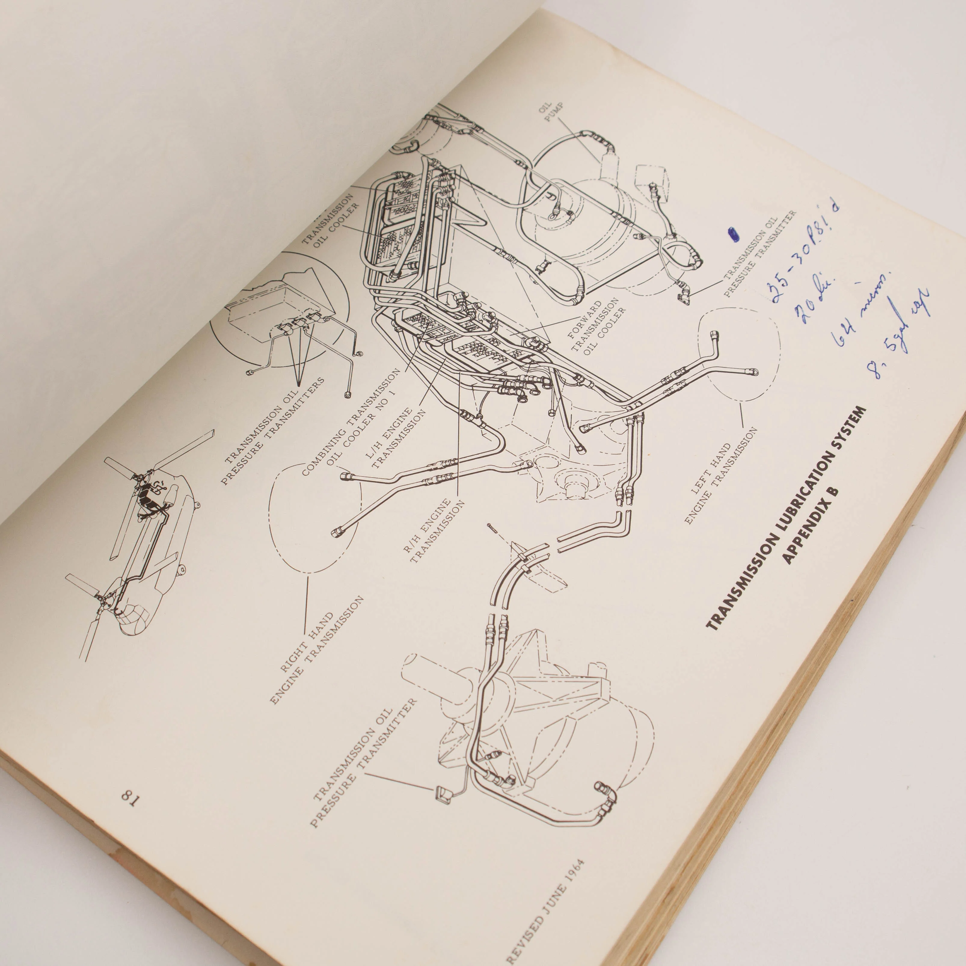 Rare 1964 CH-47 Student Handout Technical Manual - Image 4