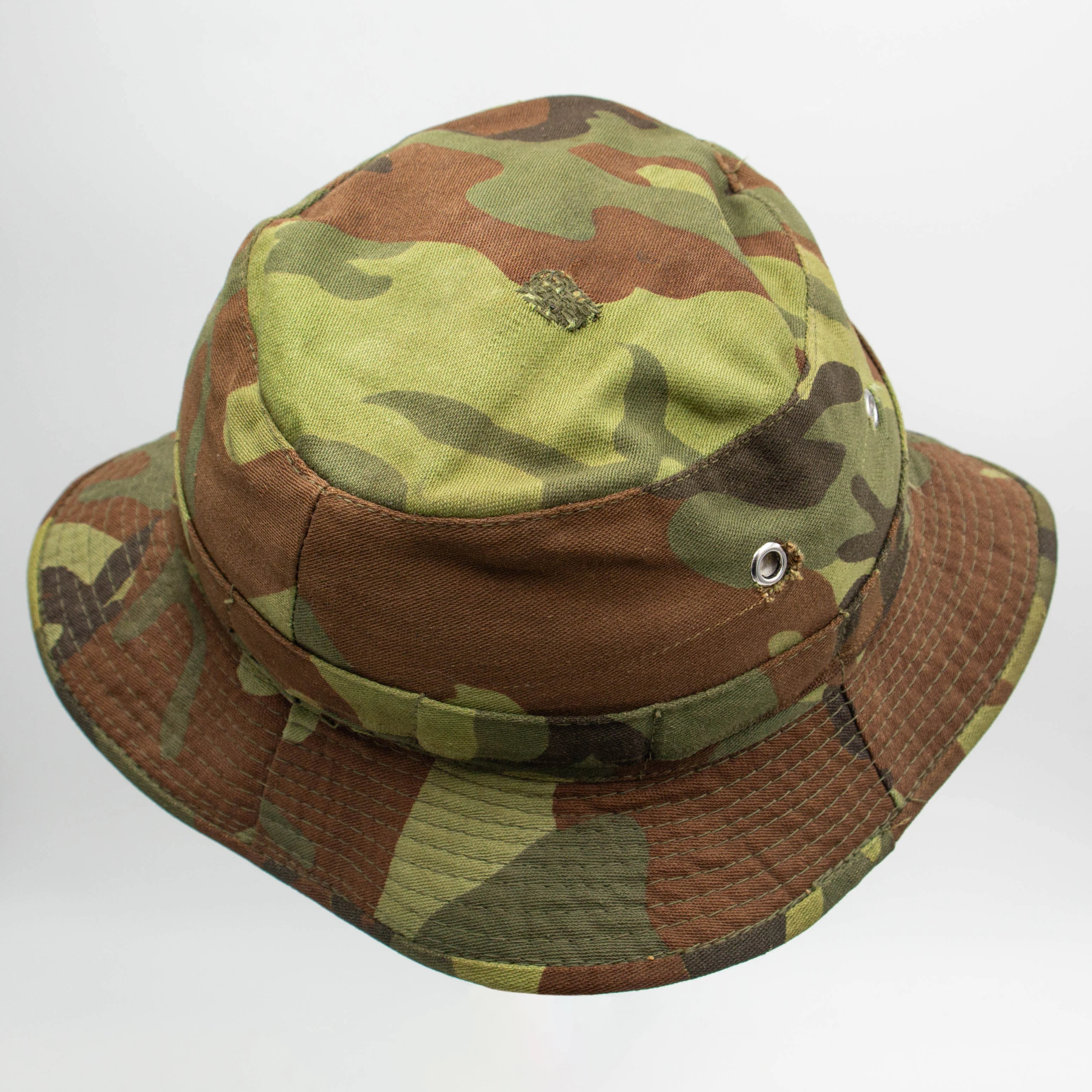 60s Vietnam War Vintage ARVN BDQ Boonie - Small - Image 6