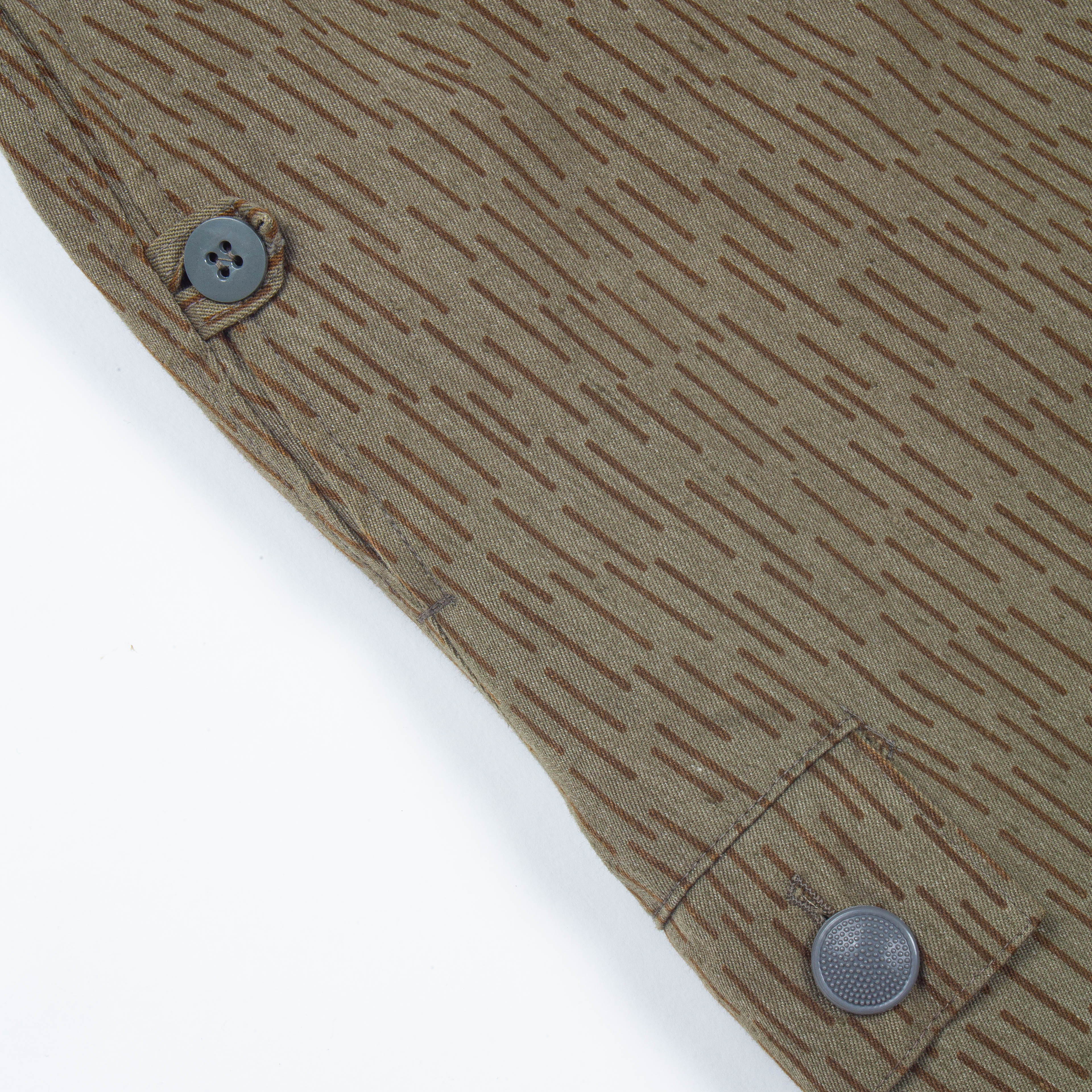 Deadstock 70s East German Raindrop Camo Trousers - 36x29 - Image 3