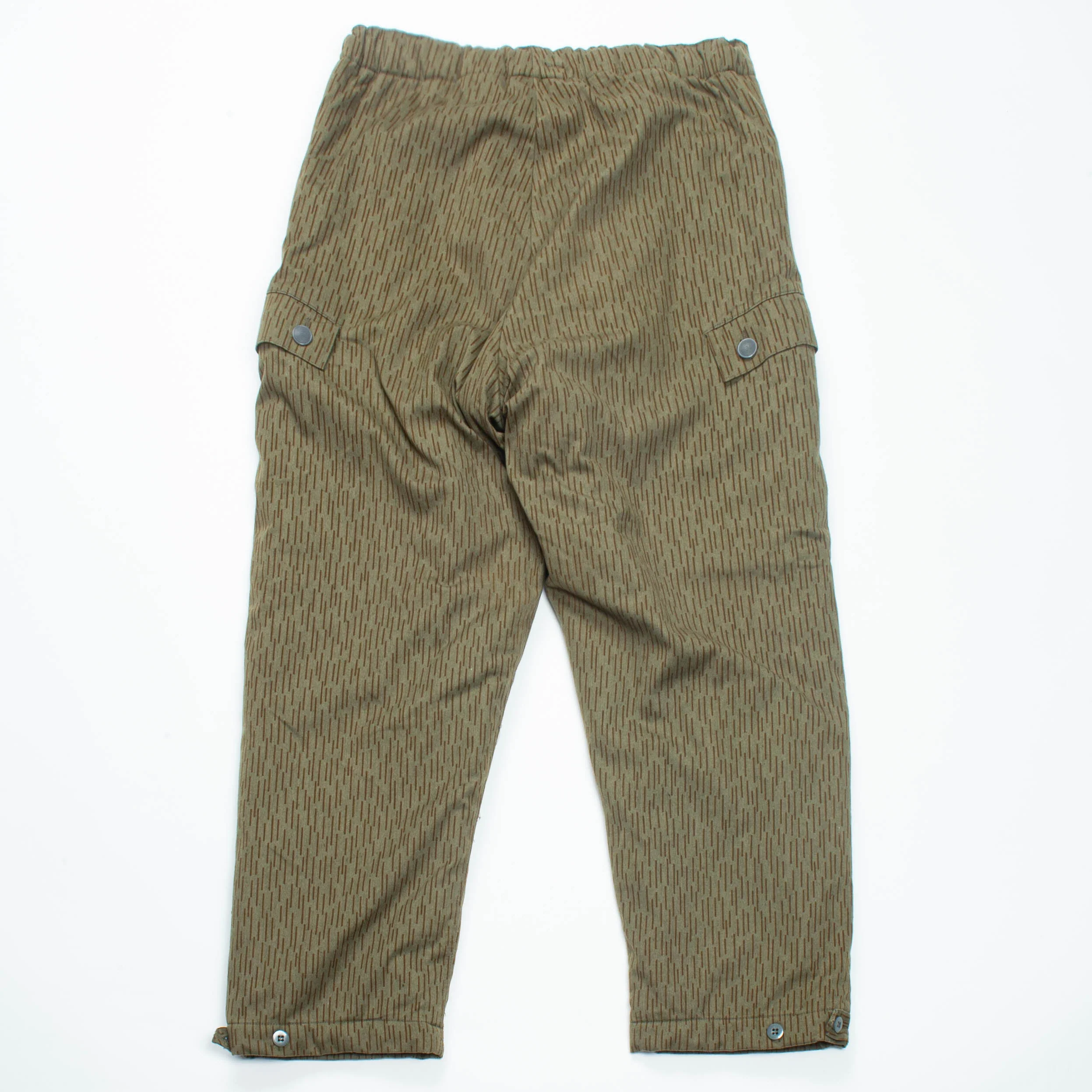 Deadstock 70s East German Raindrop Camo Trousers - 36x29 - Image 8