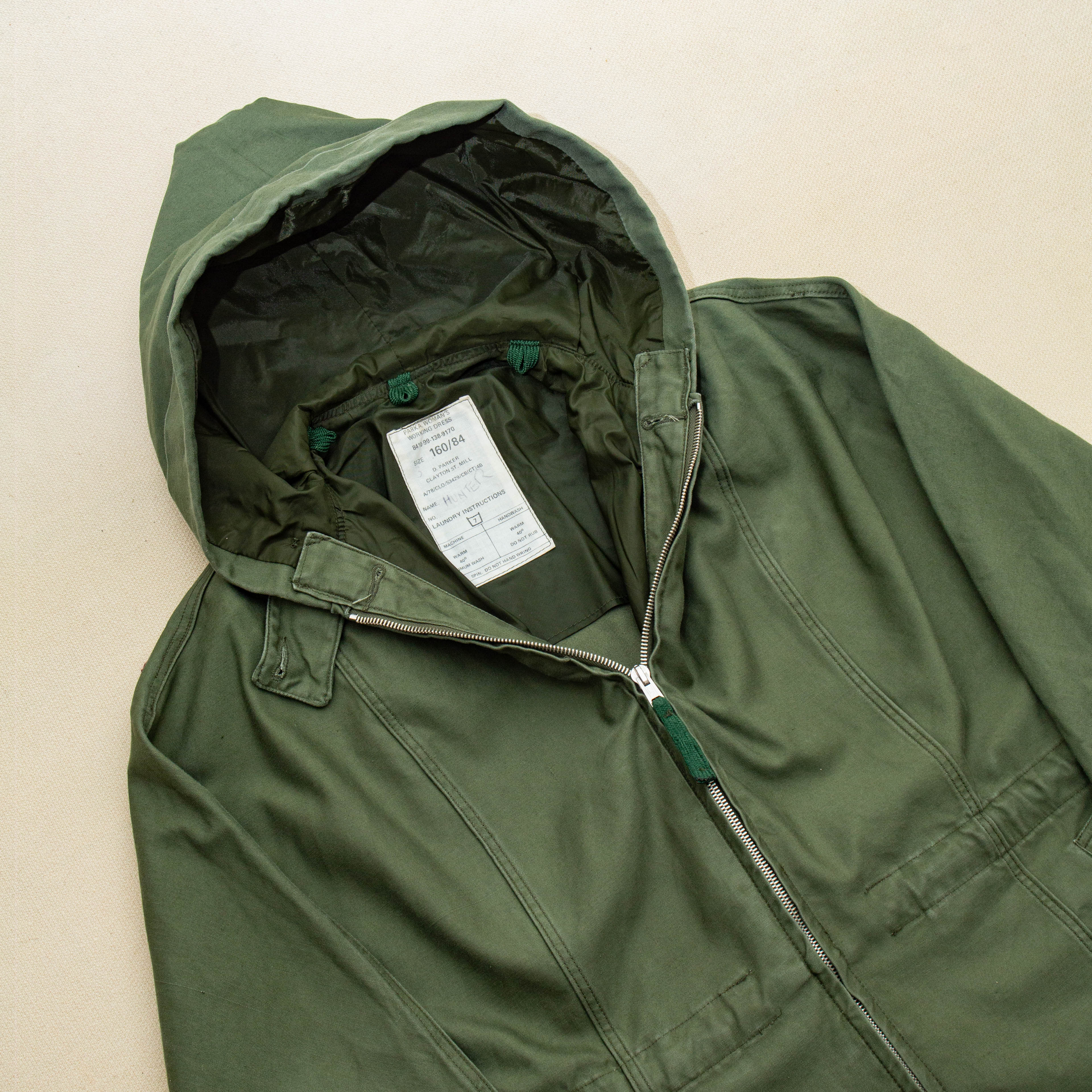 70s Vintage British Army Woman's Working Dress Parka - Medium - Image 5