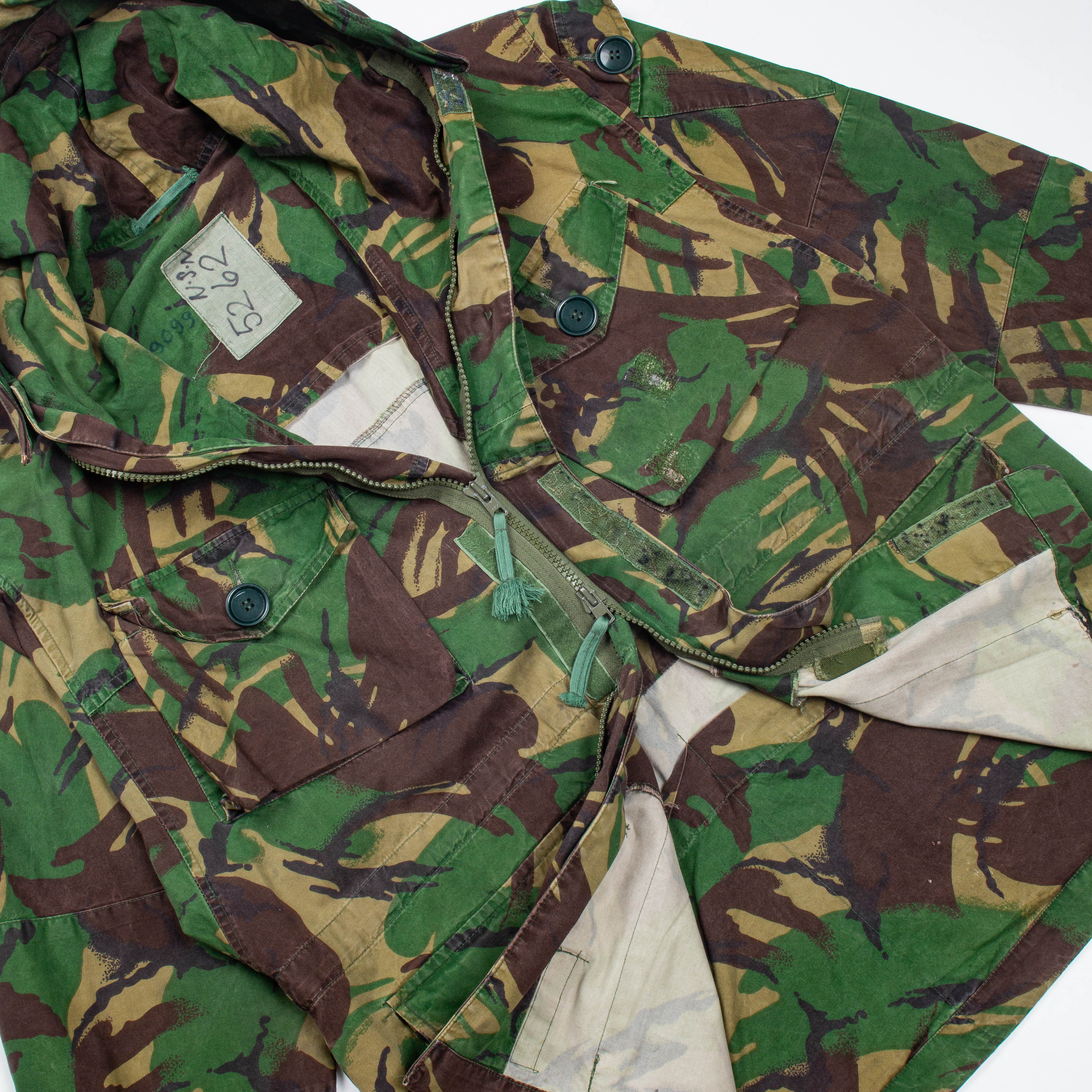 80s Vintage Gabardine DPM Windproof Smock - Large - Image 5