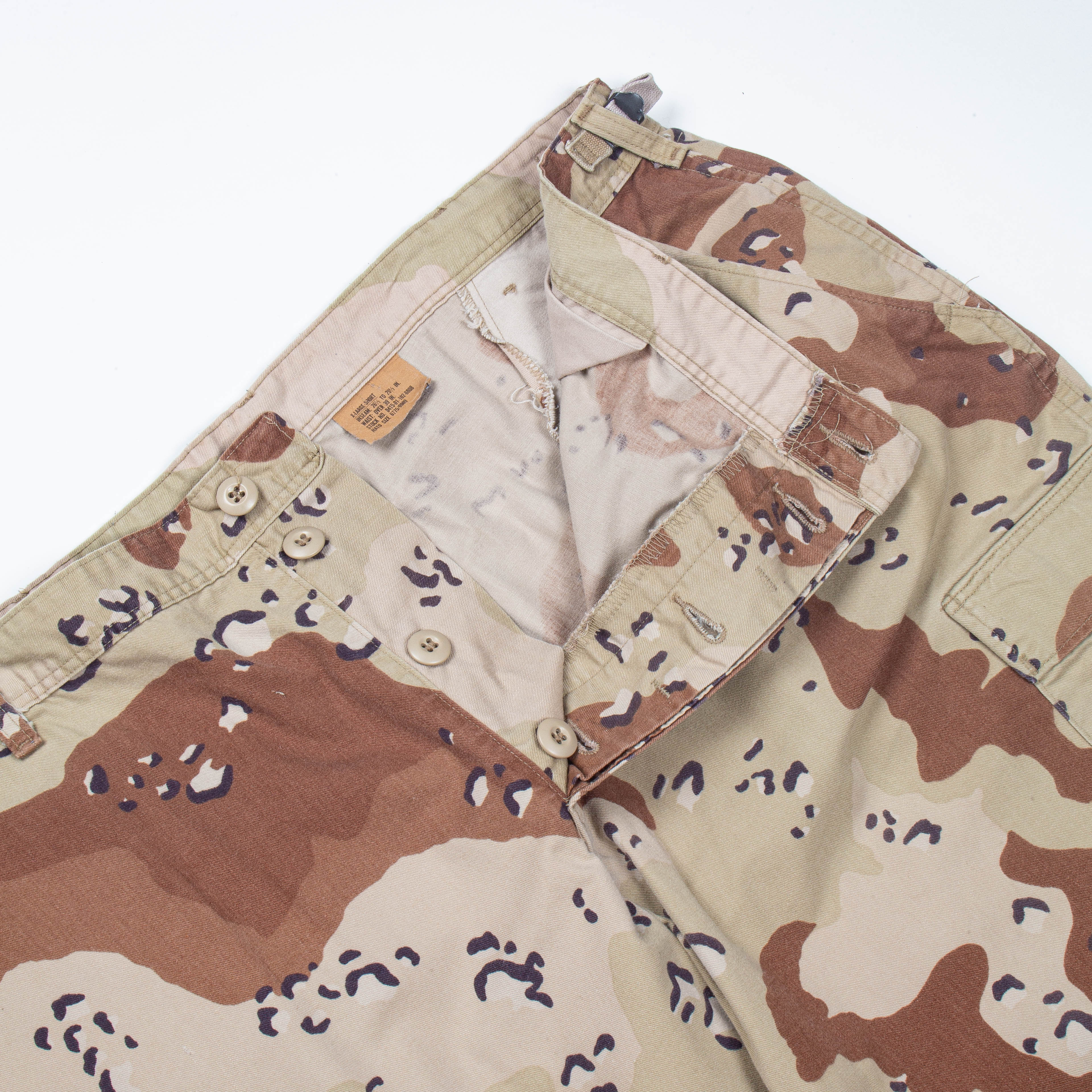 90s 6-Color Desert 'Choc-Chip' DBDU Trousers - 42x31 - Image 3