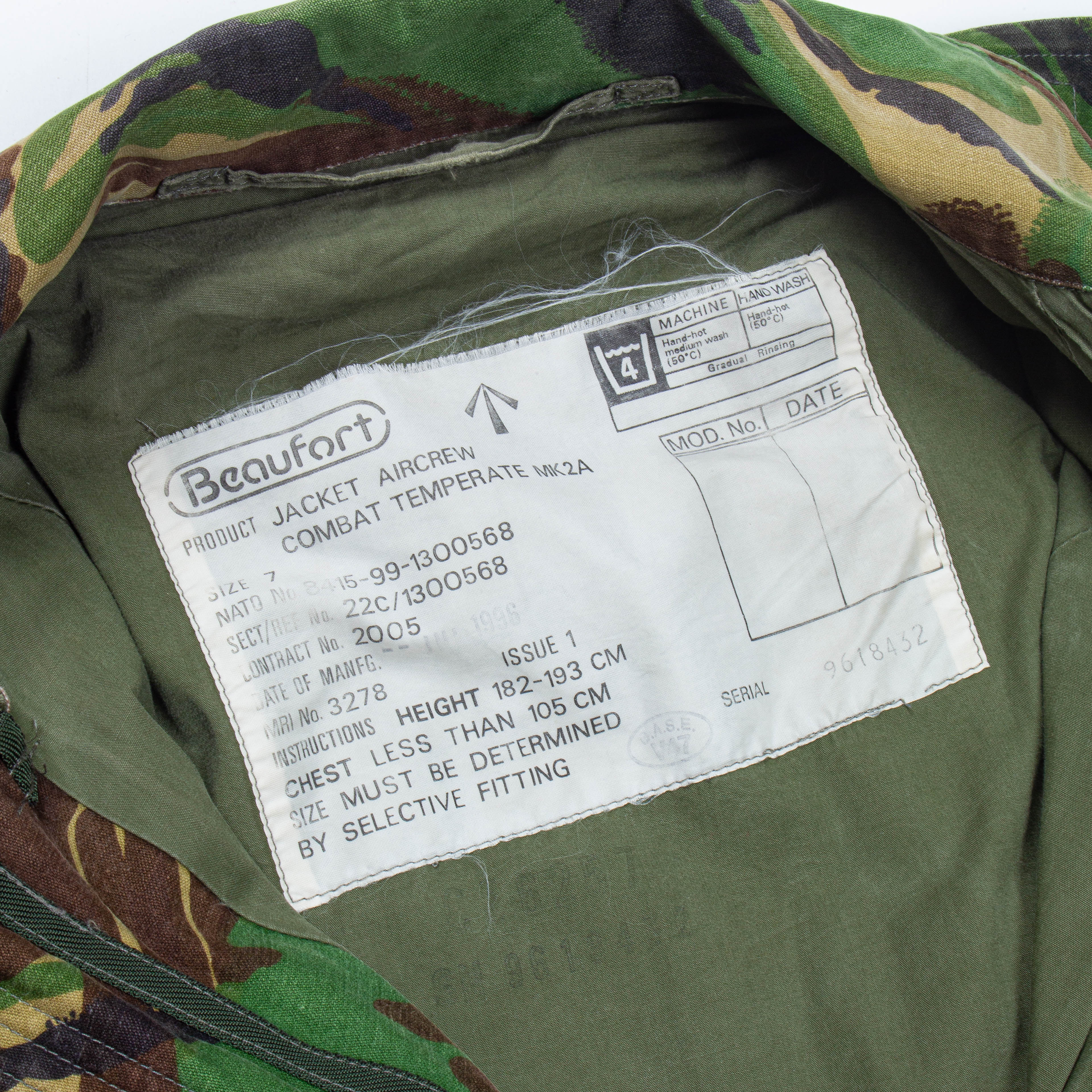 90s British Army DPM Aircrew Jacket - Medium - Image 5