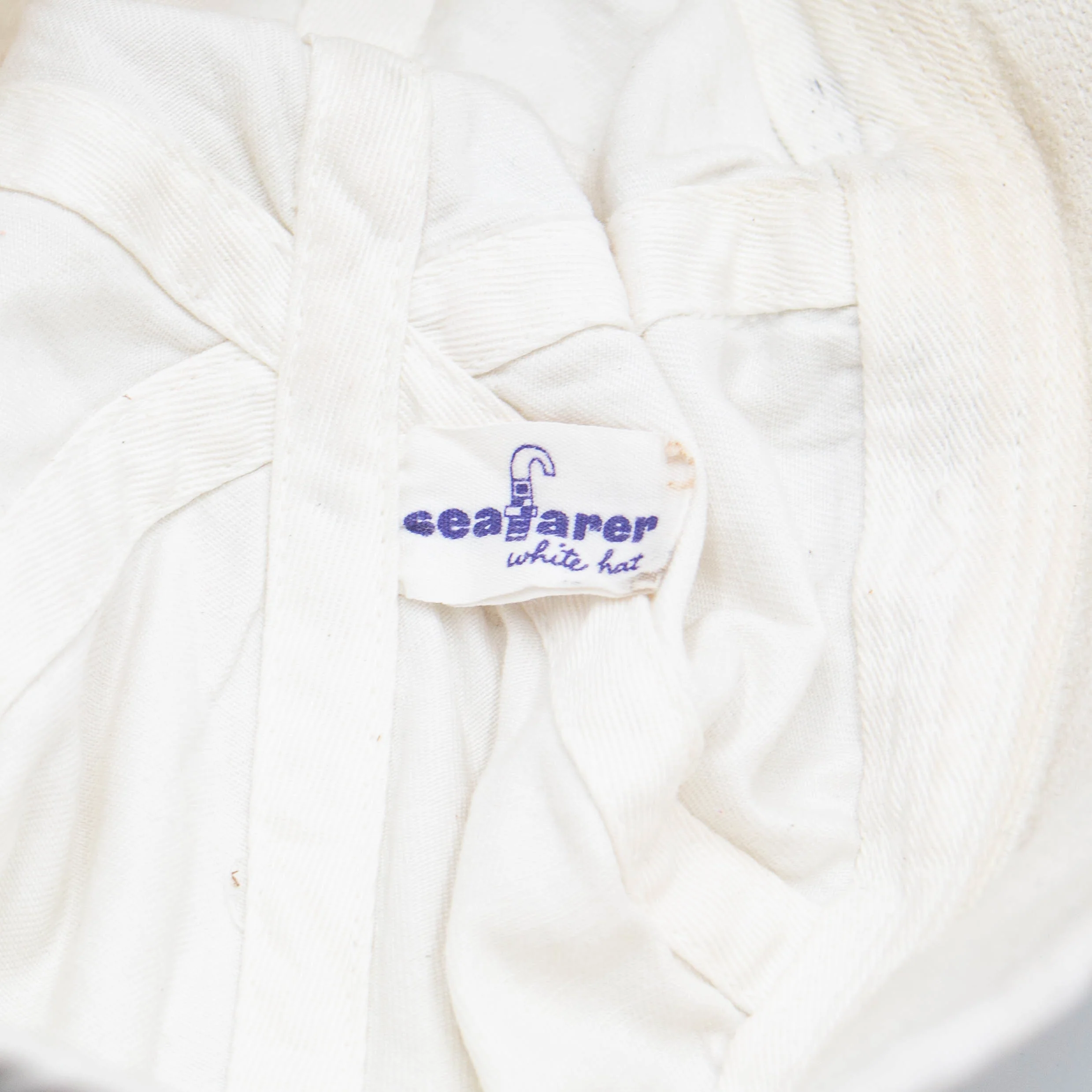 60s Vintage Named US Navy White Dixie Cup Hat - Small - Image 4